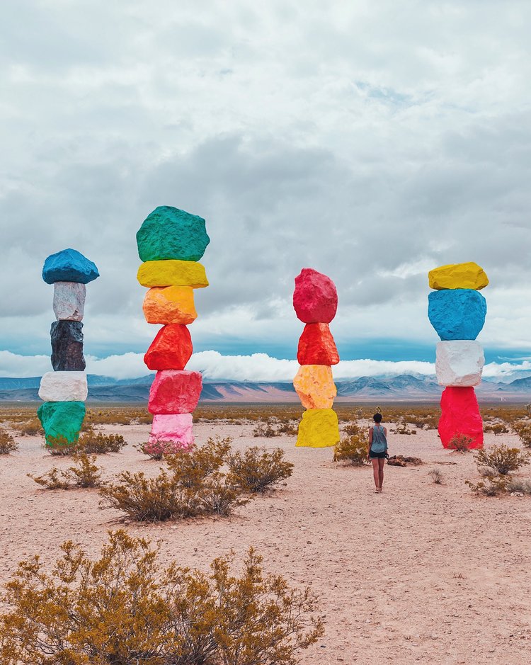 Seven Magic Mountains Las Vegas