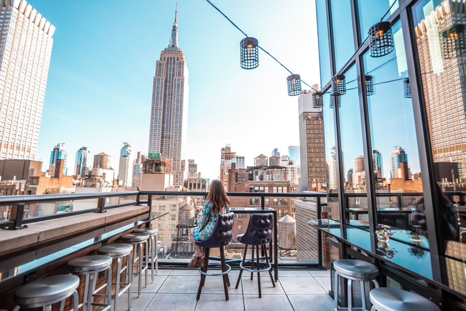 Building Rooftop View