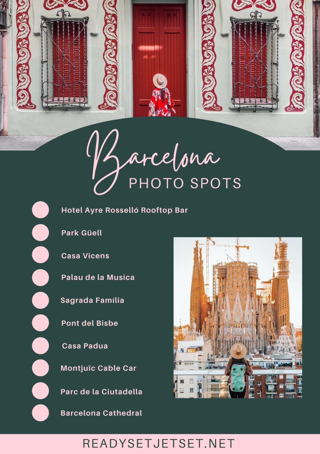 Here's a mini guide to save of the 10 Best Barcelona Photo Spots!
