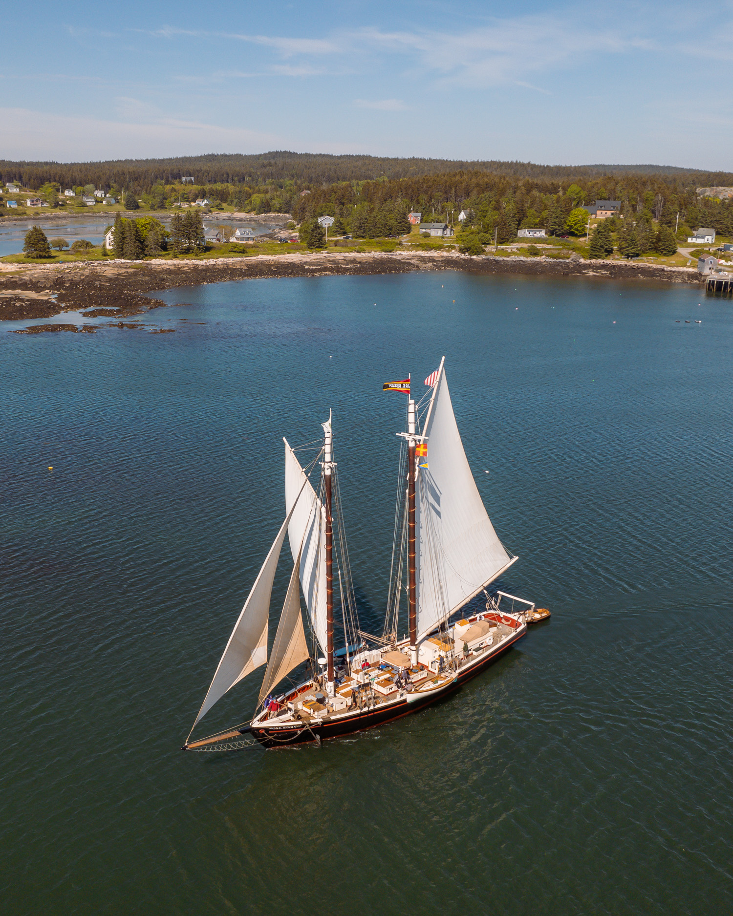 Sailing Maine the on Schooner J&E Riggin