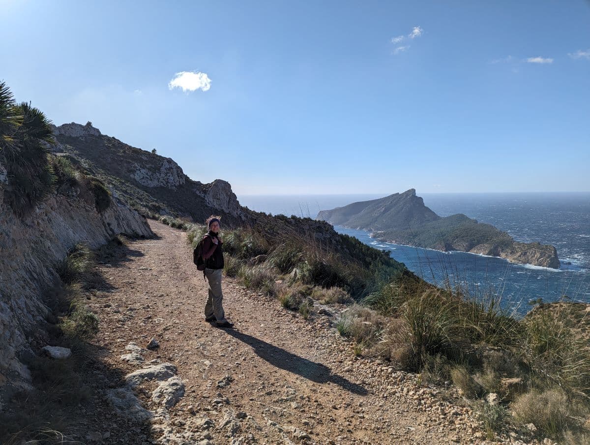 Hiking on GR221 along the south west coast of Mallorca