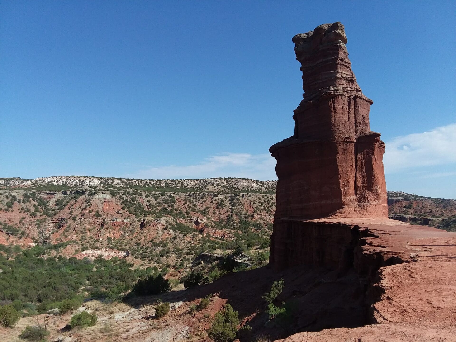 The Lighthouse trail, Palo Duro Canyon State Park Texas