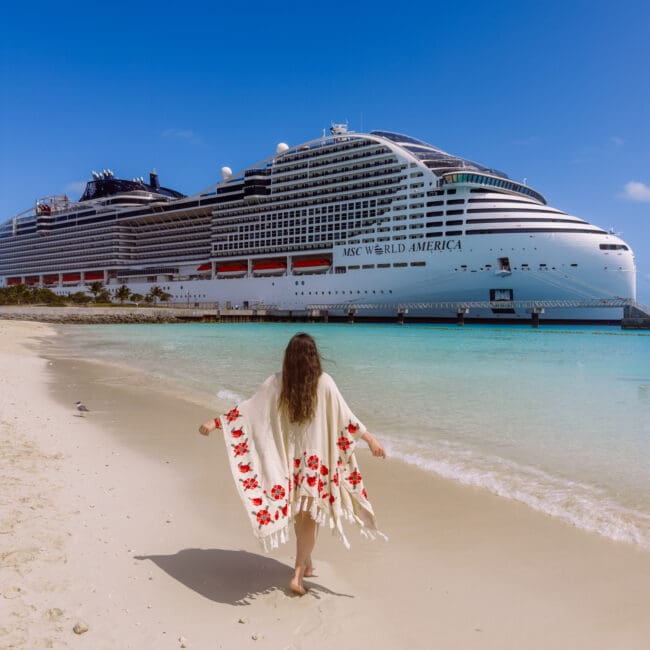 MSC World America; Ocean Cay Bahamas