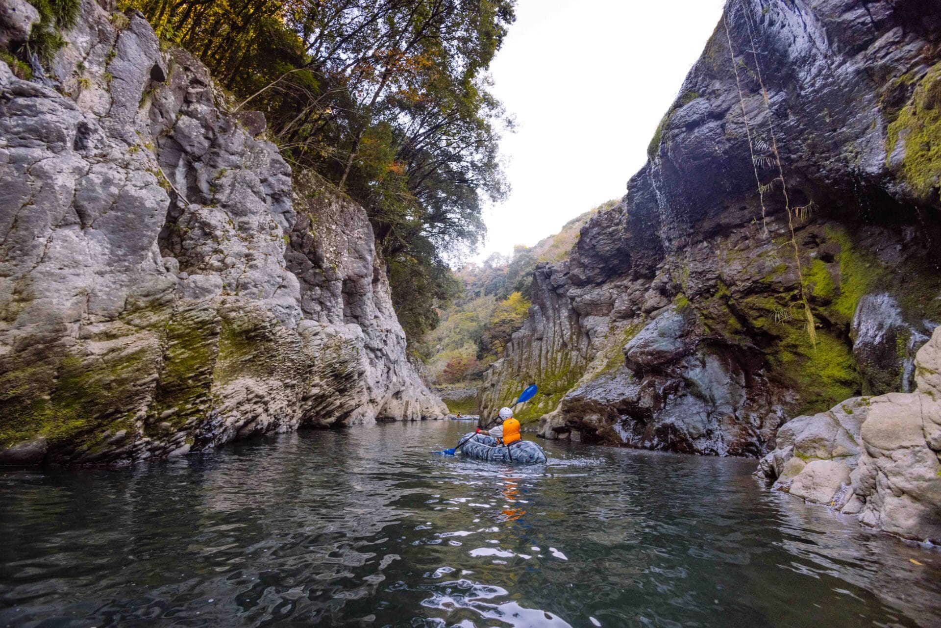 Takachiho pack rafting tour